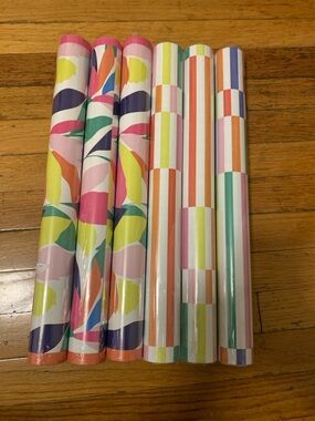All Occasions Wrapping Paper Rolls Mini Roll Reversible 6 Rolls